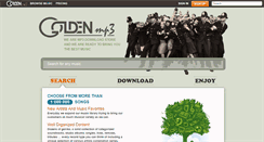 Desktop Screenshot of goldenmp3.ru